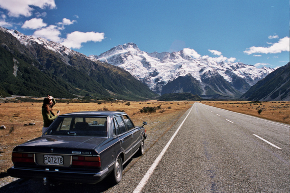 The Road to Mt. Cook